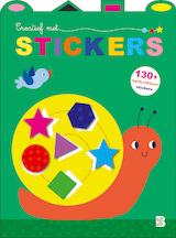 Creatief met stickers (slak)