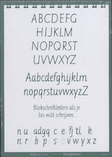 Schrift Letterkaarten blok-sierschr gr 678/seta25