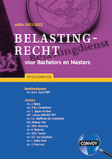 Belastingrecht voor Bachelors en Masters Opgavenboek 2021-2022