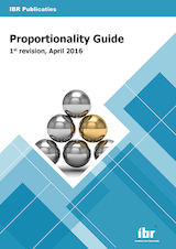 Proportionality Guide / 1st revision, April 2016