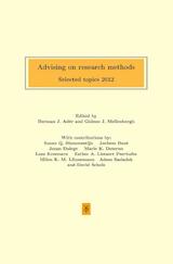 Advising on research methods: selected topics 2012 (e-Book)