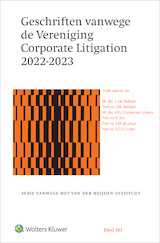 Geschriften vanwege de Vereniging Corporate Litigation 2022-2023