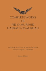 Lectures on Sufism: 1926 IV