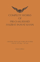 Lectures on Sufism: 1926 III