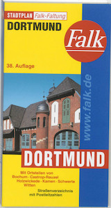 Dortmund plattegrond - (ISBN 9783884451137)
