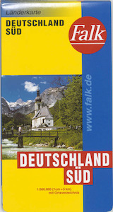 Duitsland Zuid autokaart - (ISBN 9783884453650)
