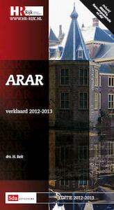 ARAR verklaard 2012-2013 - H. Reit (ISBN 9789012576475)