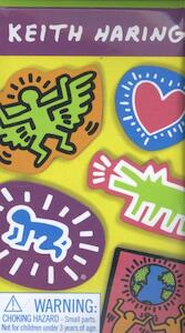 Keith Haring Wooden Magnetic Shapes - Keith Haring (ISBN 9780735343962)