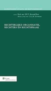 Rechterlijke organisatie, rechters en rechtspraak - P.P.T. Bovend'Eert (ISBN 9789013109221)