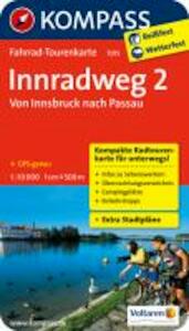 Innradweg 2, Von Innsbruck nach Passau 1 : 50 000 - (ISBN 9783850267823)