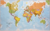 World Political Map 1 : 20 000 000 - (ISBN 9781903030578)