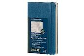 Moleskine 18 month planner - weekly - pocket - steel blue - hard cover - (ISBN 8051272894158)