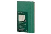 Moleskine 18 month planner - weekly - large - malachite green - hard cover - (ISBN 8051272894226)