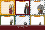 Medieval sticky notes - (ISBN 9789461889379)