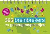 365 breinbrekers en geheugenspelletjes - (ISBN 9789044740943)
