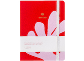A-Journal Notitieboek - Arty - Roze Rood - (ISBN 8719325945676)