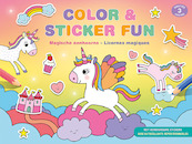 Color & Sticker Fun - Magische eenhoorns / Color & Sticker Fun - Licornes magiques - (ISBN 9789044757941)