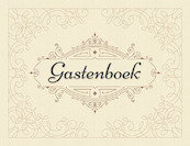 Gastenboek (beige) - (ISBN 9789044749052)