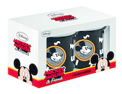 MICKEY MOUSE EMAILLE MUGS (SET VAN 2) - (ISBN 8712048311056)