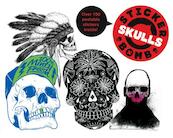 Stickerbomb Skulls - Micke Nikander (ISBN 9781780671833)
