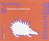 Stenvert taalblok spelling 6 Jaargroep 8 Toelichting/antwoorden - M. van der Borgh (ISBN 9789026220760)