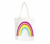 Tote bag Rainbow, per 3 stuks - (ISBN 8719322145239)