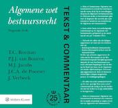 Algemene wet bestuursrecht - T.C. Borman, P.J.J. van Buuren, M.J. Jacobs, J.C.A. de Poorter, Joost Verbeek (ISBN 9789013130041)