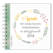 Agenda 2018 met bijbelteksten, overdenkingen en schrijfruimte - Cindy van Ooijen (ISBN 9789033878107)