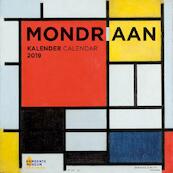 Mondriaan maandkalender 2019 - (ISBN 8716951290453)