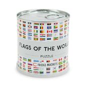 Flags of the world puzzle magnetic ENG - (ISBN 4260153734528)