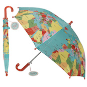 Paraplu kinderen vintage world map - (ISBN 5027455390857)