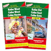 Kuba West und Ost, Autokarten Set 1:400.000 - (ISBN 9783707916881)