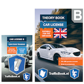 Car Theory Book with Practise Exams USB - Auto Theorieboek Engels 2019 met Engelse Auto Theorie USB - (ISBN 8719274517030)