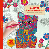 Glitter kleurplaten boek - Happiness - (ISBN 8712048319717)