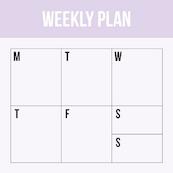 Mini weekly plan - (ISBN 8719322142634)