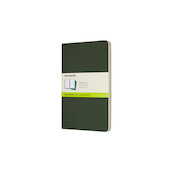 Moleskine Cahier Journals Large Plain Myrtle Green - (ISBN 8055002855297)