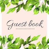 Green Leaves Floral Tropisch Gastenboek voor Huwelijk | Bruiloft | Verjaardag | Babyshower | Babyborrel | Verjaardag | Pensioen | Feest en meer - Mooie Gastenboeken (ISBN 9789402178708)