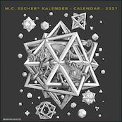 M.C. Escher maandkalender 2021 - (ISBN 8716951317792)