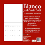 Blanco maandkalender 2021 - (ISBN 8716951317969)
