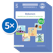 Rekenen werkboek 1 (Set van 5) - (ISBN 9789493128873)