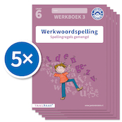Werkwoordspelling werkboek 3 groep 6 (Set van 5) - (ISBN 9789493218321)