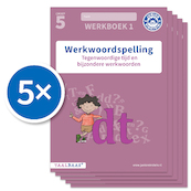 Werkwoordspelling werkboek 1 groep 5 (Set van 5) - (ISBN 9789493218369)