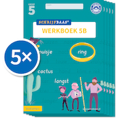 Schrijfbaas Blokletters Werkboek 5B (Set van 5) - (ISBN 9789493218512)
