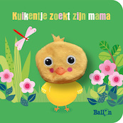 Kartonboek met vingerpopje: Kuikentje zoekt zijn mama - (ISBN 9789403222837)
