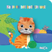 Kartonboek met vingerpopje: Katje en het bolletje wol - (ISBN 9789403222844)