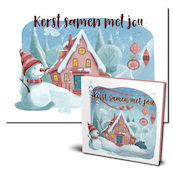 Kerst samen met jou kamishibai vertelplaten + boek - Leontine Gaasenbeek (ISBN 9789493200852)