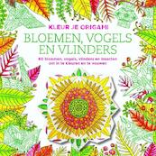 Kleur je origami - Bloemen, vogels en vlinders - (ISBN 9789045214931)
