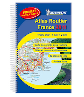 Michelin Atlas Routier France 2011 Compact Spirale - (ISBN 9782067155633)