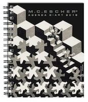 M.C. Escher weekagenda 2018 - (ISBN 8716951279625)