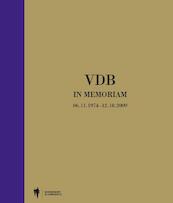 VDB in memoriam - (ISBN 9789089311771)